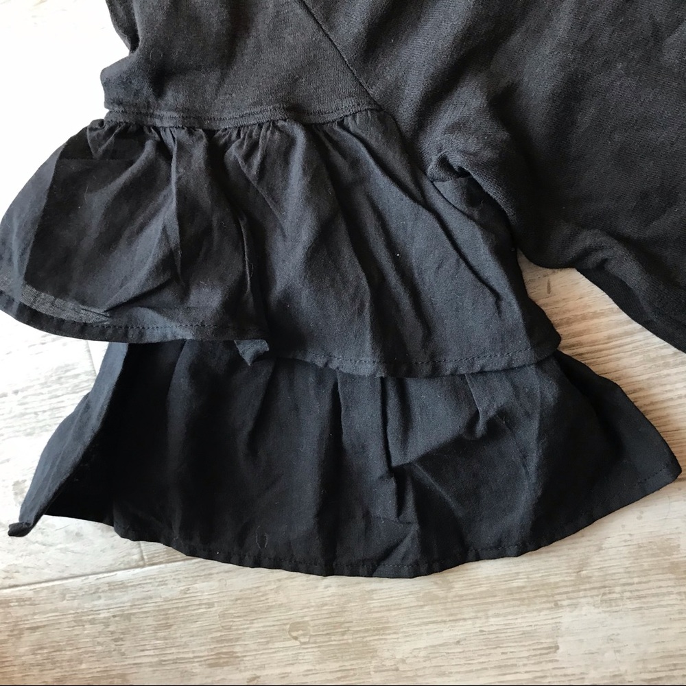 H & M Ruffle Sleeve Tee - Picture 2 of 3